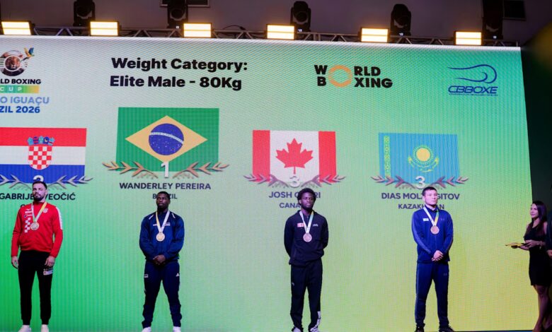 Brasil domina etapa da Copa do Mundo de boxe com 4 ouros e 5 pratas