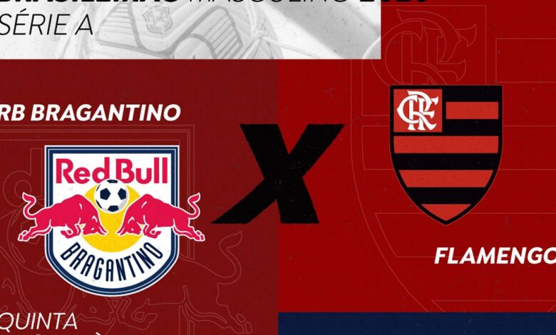 Rádio Nacional transmite, na quinta, RB Bragantino x Flamengo