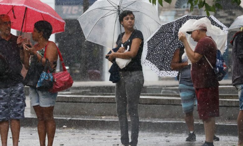Inmet alerta para perigo de chuvas intensas no Norte e Nordeste