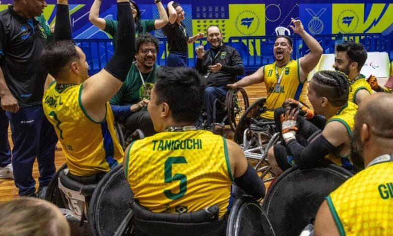 Seleção de rúgbi em cadeira de rodas conquista torneio internacional