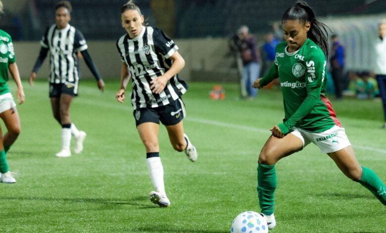 BR feminino: Palmeiras goleia Atlético-MG e assume vice-liderança