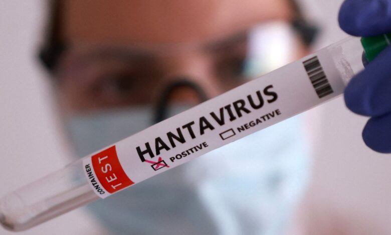 Duas pessoas retiradas de navio testam positivo para o hantavírus