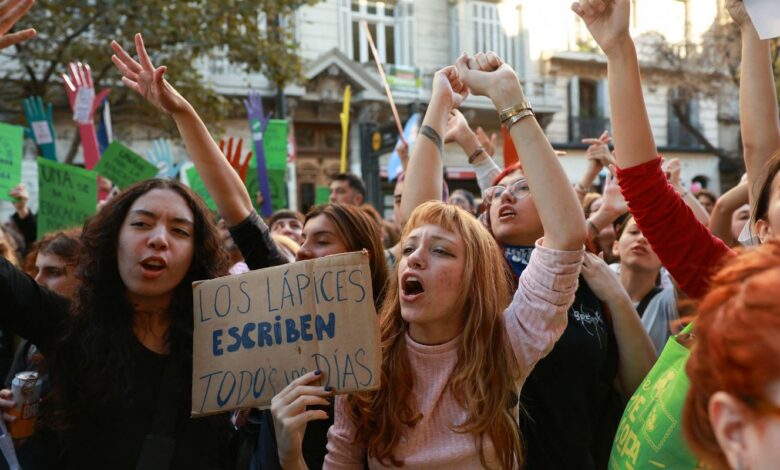 Marcha Universitária protesta contra cortes de Milei