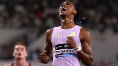 Alison dos Santos abre Diamond League vencendo recordista mundial