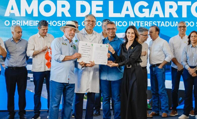 Lula visita primeiro hospital oncológico interestadual do país