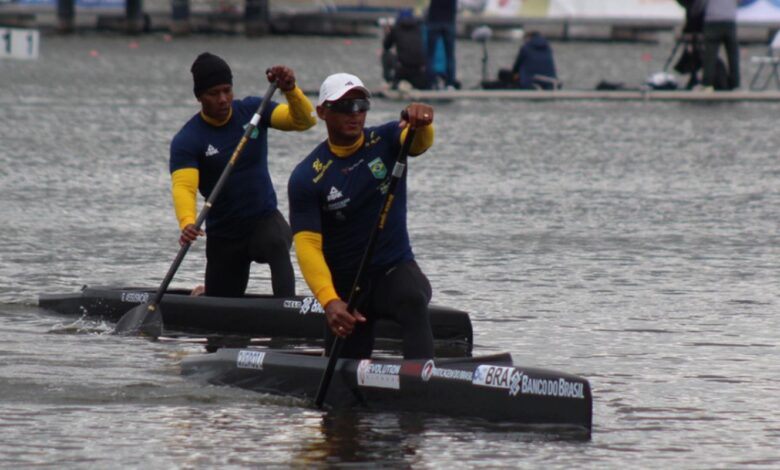Brasil leva dois ouros na Copa do Mundo de canoagem e paracanoagem