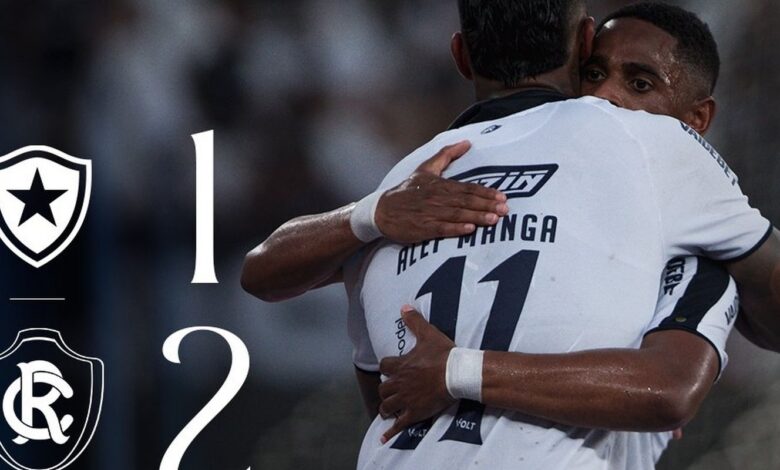 Remo vence Botafogo de virada no Nilton Santos pelo Brasileirão