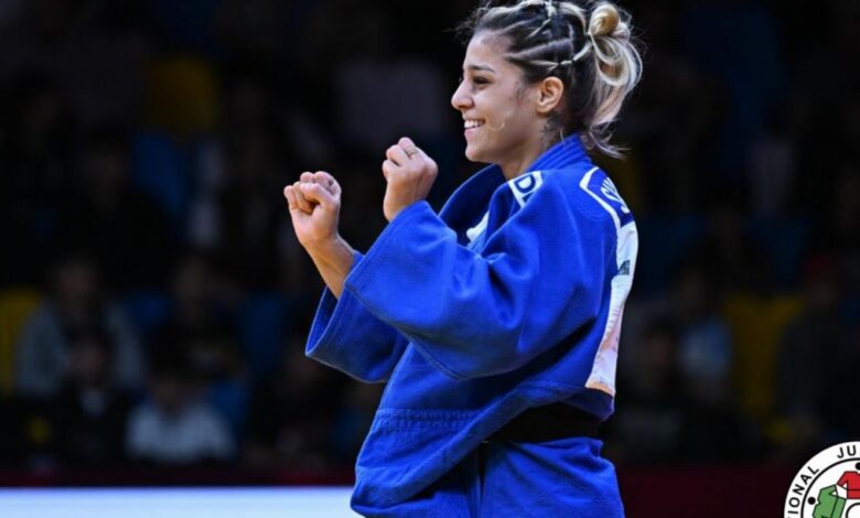 Sarah Souza é bronze em 1º dia do Grand Slam de judô no Cazaquistão
