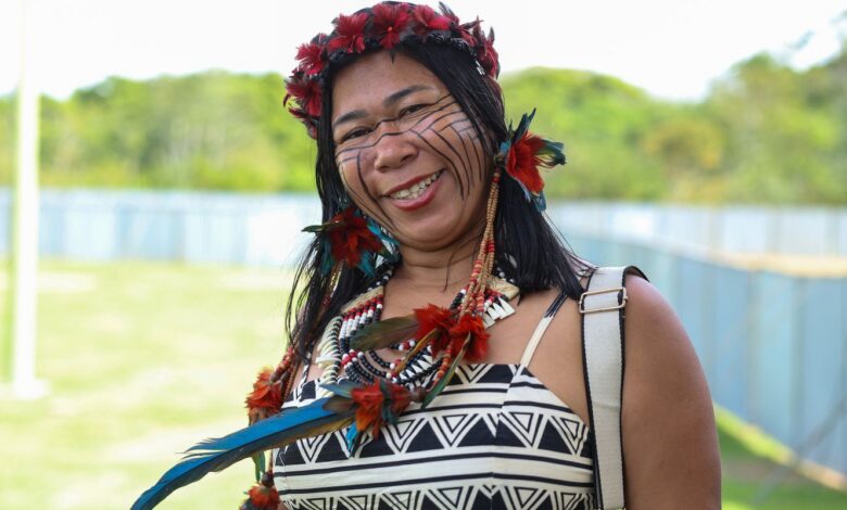 Música e dança Tupinikim marcam início de evento nacional de cultura