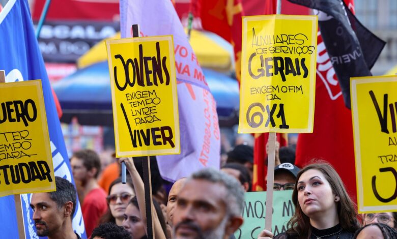 Acordo prevê regra de transição de 60 dias para fim da escala 6x1