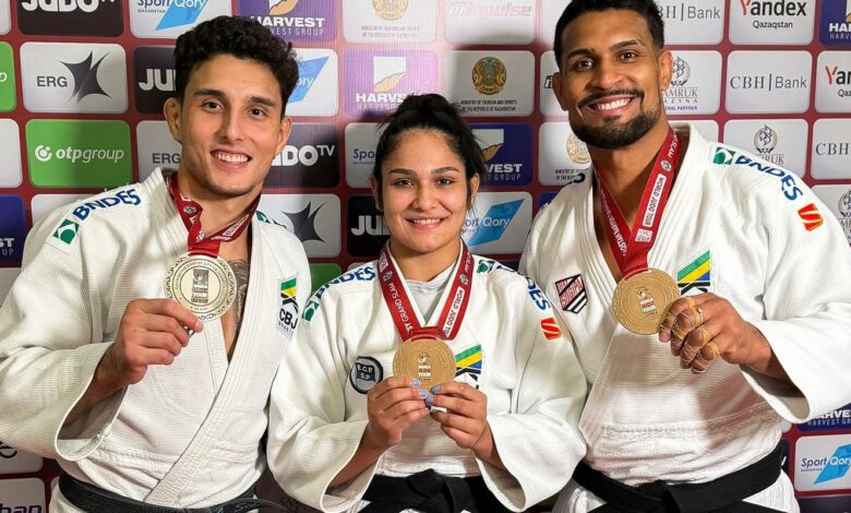 Brasil conquista sete medalhas no Grand Slam de Astana no Cazaquistão