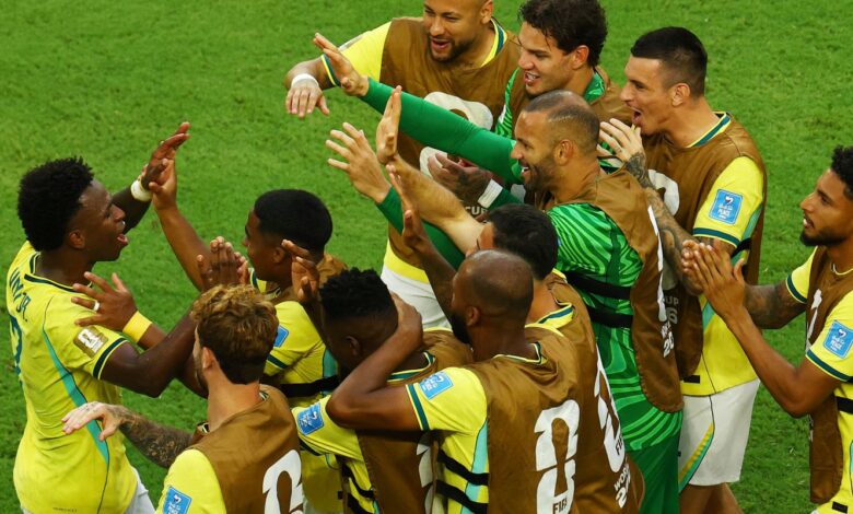 Vini Jr. brilha e Brasil se classifica em 1º com 3x0 sobre a Escócia