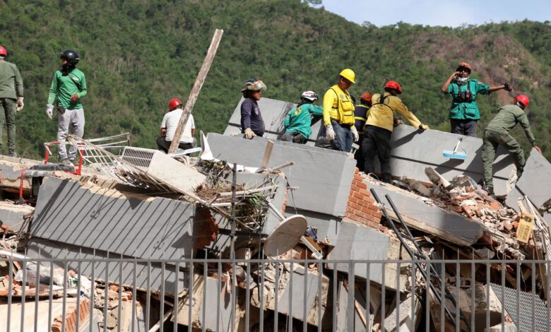 Número de mortos por terremoto na Venezuela sobe para 1.450