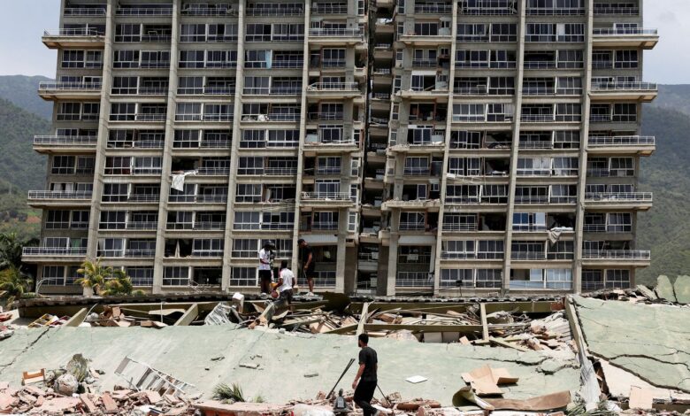 Venezuela tem quase 1 mil mortos por causa de terremotos