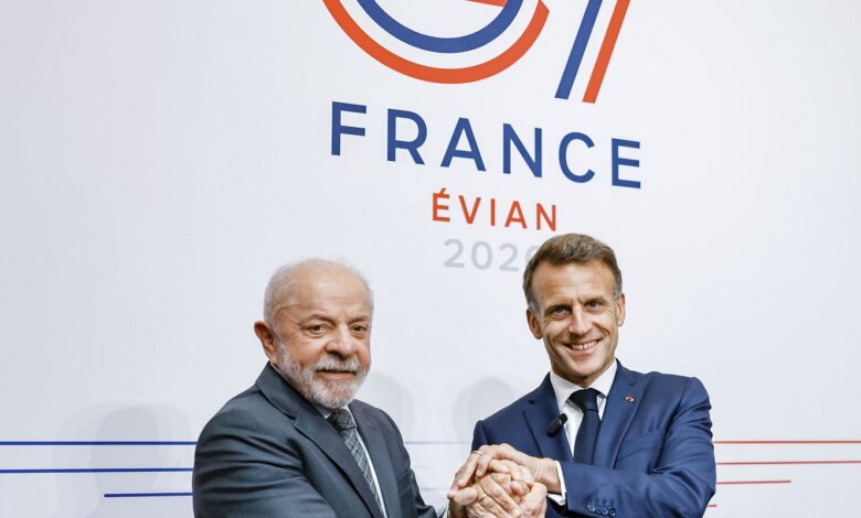 Lula tem encontros com presidentes da França e da Suíça