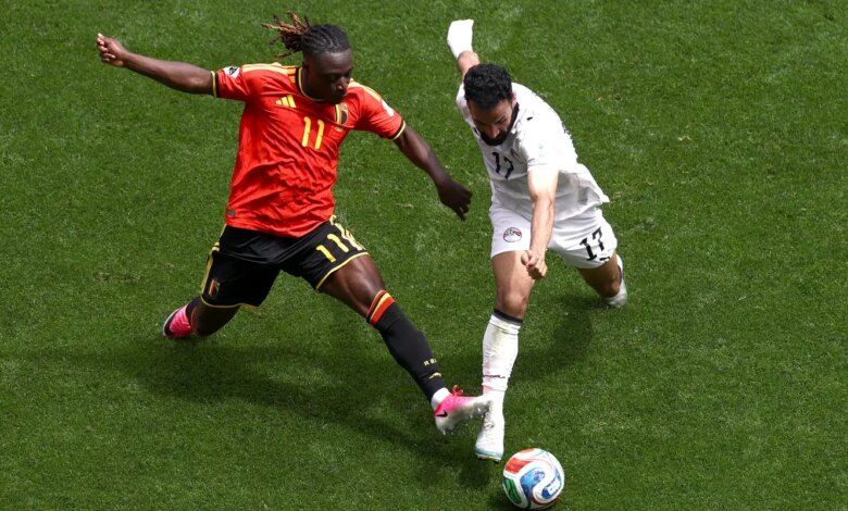 Bélgica e Egito ficam em 1 a 1 na abertura do grupo G da Copa do Mundo