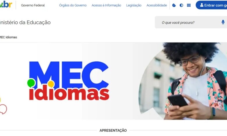 MEC Idiomas: nova plataforma oferta inglês e espanhol gratuitamente