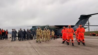 Quarto voo brasileiro para Venezuela decola com bombeiros e donativos