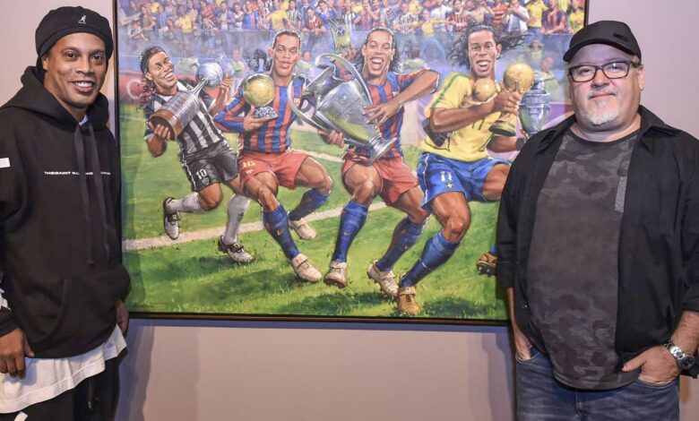 Casa das Rosas, em São Paulo recebe exposição sobre Ronaldinho Gaúcho