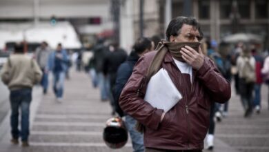 Inmet prevê chuvas e queda de temperatura para esta segunda-feira