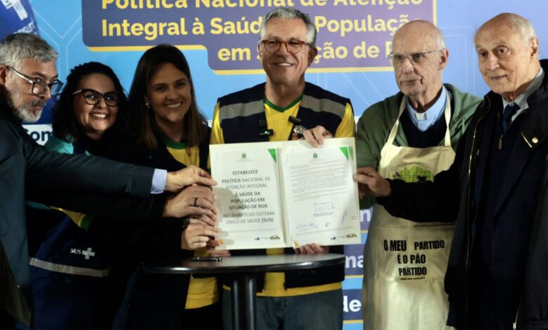 Saúde anuncia ampliação do atendimento à população em situação de rua