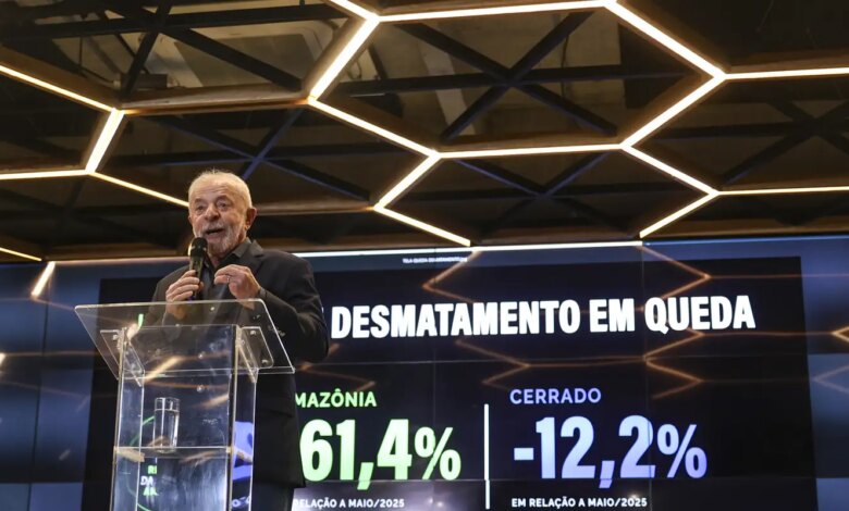 Desmatamento na Amazônia cai 61,4% em maio de 2026