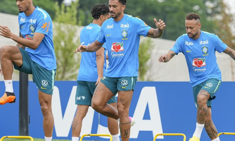Brasil faz penúltimo treino e viaja para o Texas onde enfrenta Japão