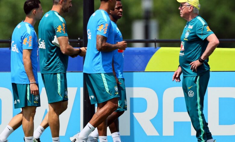 Ainda sem Raphinha, Brasil inicia preparação para as oitavas de final