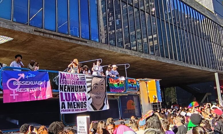 Mulheres lésbicas e bissexuais fazem caminhada em SP contra violência