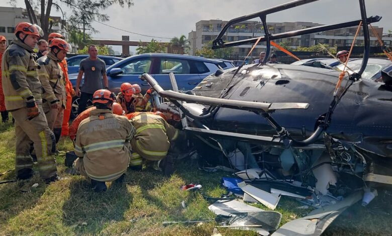 Anac investiga se helicóptero que colidiu fazia transporte clandestino