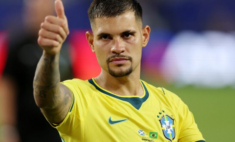 Bruno Guimarães projeta duelo com Odegaard e alerta sobre bola parada