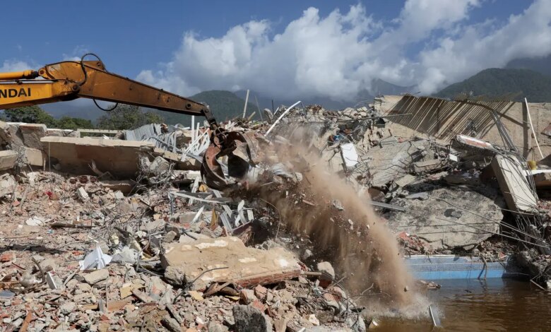 Sobe para 2.595 número de mortos em terremotos na Venezuela