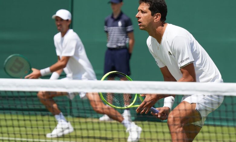 Brasileiros têm dia ruim em Wimbledon e caem nas duplas masculinas