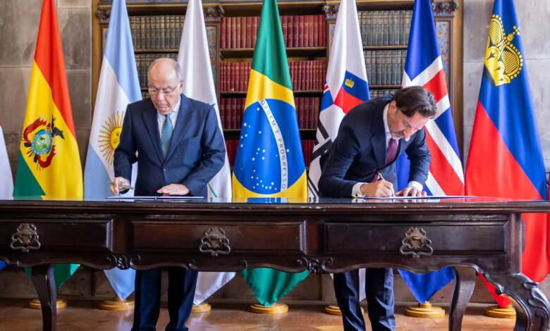 Brasil ratifica acordos do Mercosul com EFTA e Singapura