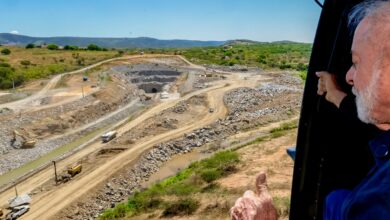 Lula inaugura túnel de transposição das águas do São Francisco no RN