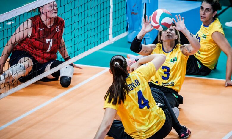 Seleção feminina perde e fica com o vice no Mundial de Vôlei Sentado