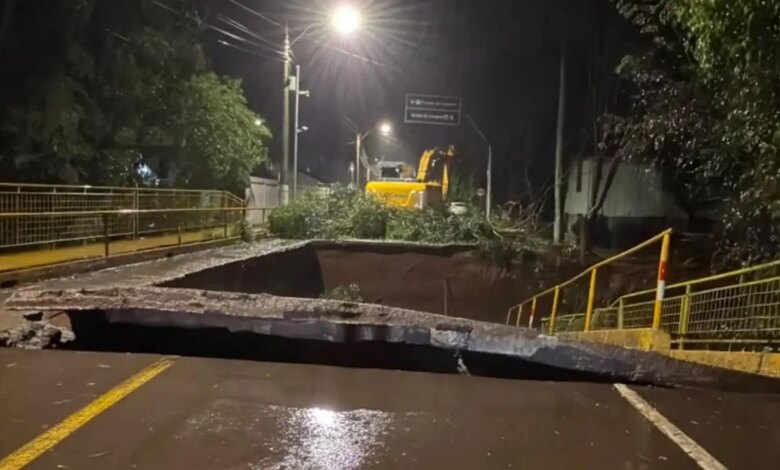 Chuvas deixam desabrigados e desalojados no Rio Grande do Sul