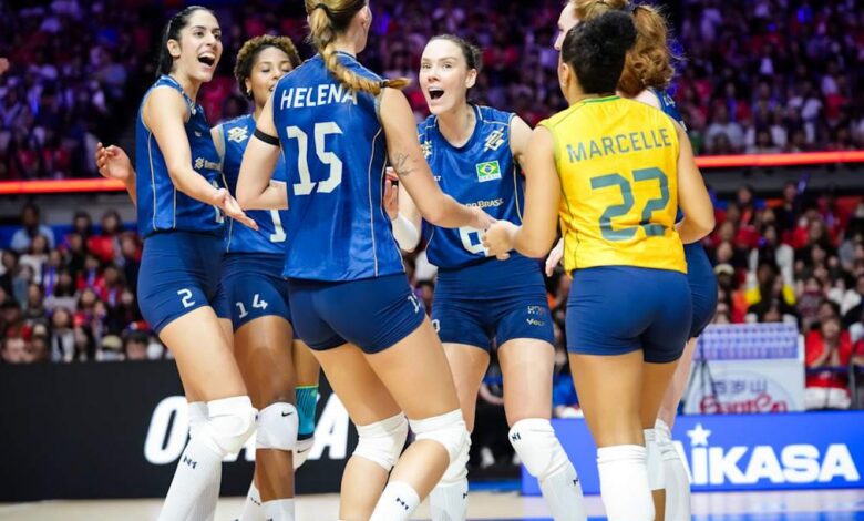 Liga das Nações: Brasil bate anfitrião Japão em abertura de 3ª semana