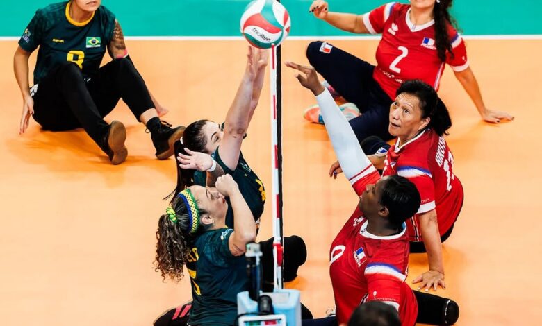 Invictas, seleções do Brasil jogam oitavas do Mundial de vôlei sentado