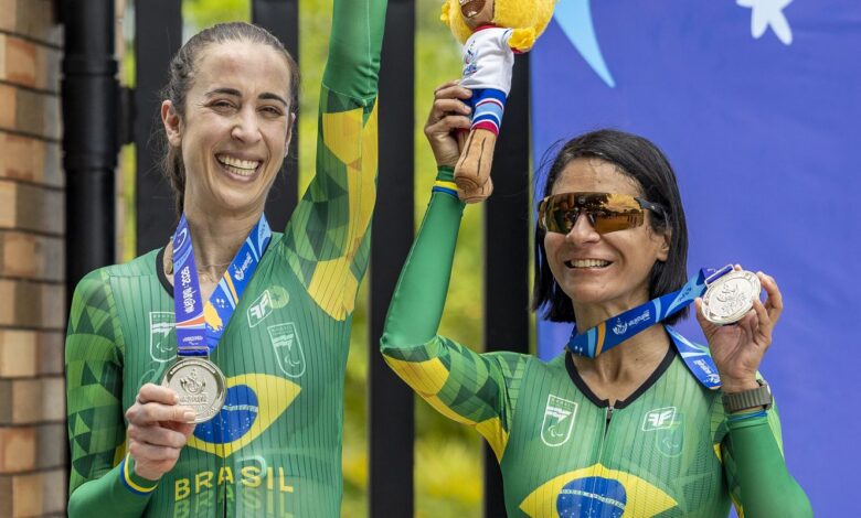 Estrela do atletismo é pódio nos Jogos Parasul-Americanos no ciclismo