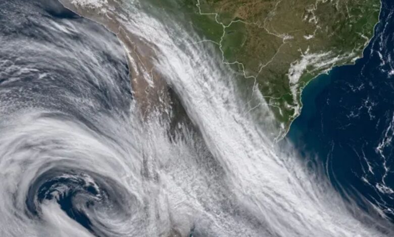 Brasil não será afetado por rio atmosférico que atinge o Chile