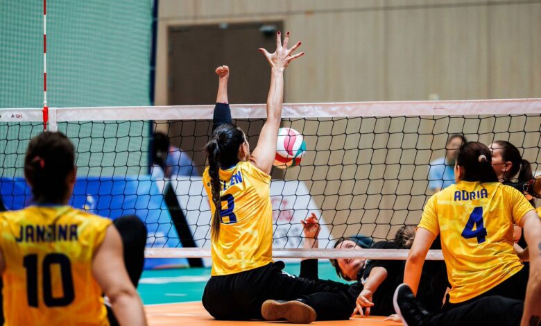 Brasil vai às quartas do Mundial de vôlei sentado nos dois naipes