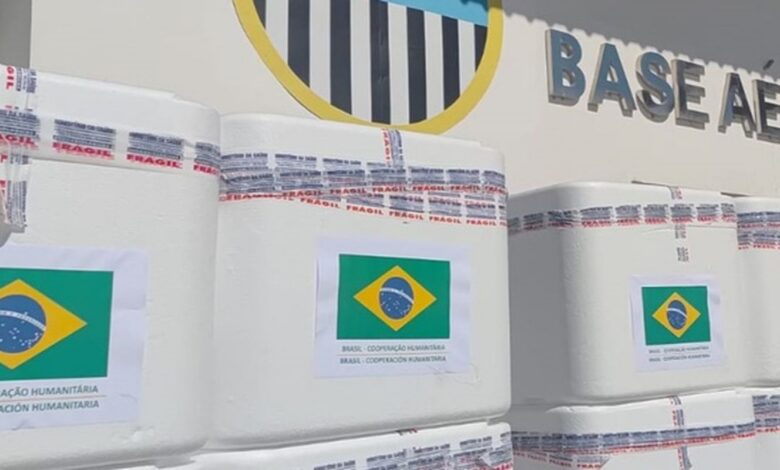 Brasil envia 690 mil doses de vacinas em ajuda à Venezuela