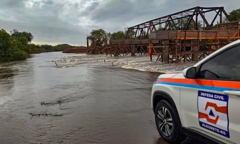 Tempestade e granizo causam prejuízo a 43 municípios no RS