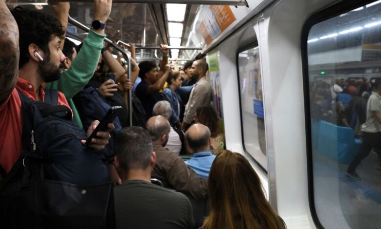 Transportes antecipam horário de pico no Rio com previsão de ventania