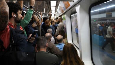 Trens e metrô adiantam horário de pico no Rio com previsão de ventania