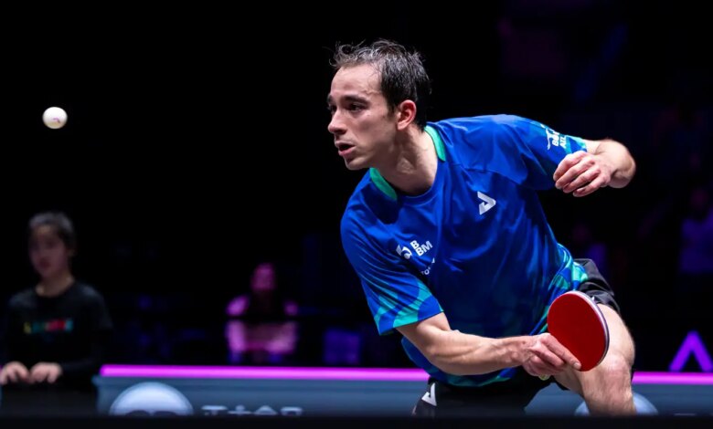 Calderano supera anfitrião na estreia do Europe Smash na Suécia