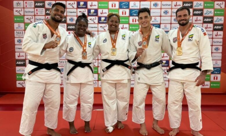 Brasil é campeão geral do Grand Prix de judô no Peru com 11 medalhas