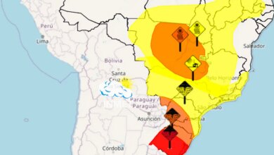 Seca, tempestade e vendaval: confira avisos do Inmet para esta quinta