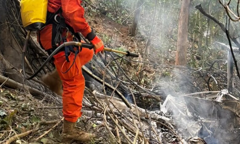 Colombianas que morreram na queda de helicóptero eram avó, mãe e filha